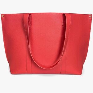 Thirty-one Signature Tote in Coastal Red Smooth Pebble